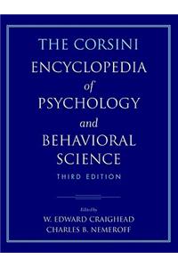 The Corsini Encyclopedia of Psychology and Behavioral Science, 4 Volume Set