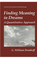 Finding Meaning in Dreams