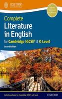 Cie Complete Igcse English Literature 2nd Edition Book
