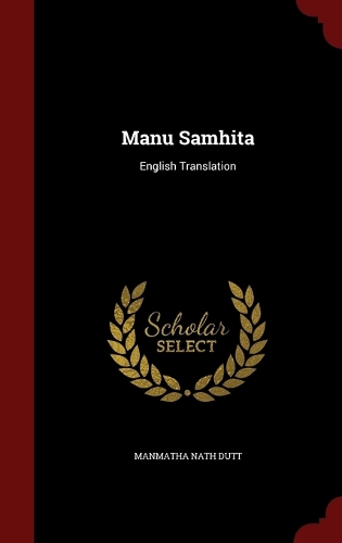 Manu Samhita: (English)