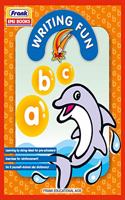 Frank EMU Books Writing Fun abc - English Alphabet Small Letters Learning and Writing Activity Book for Kids