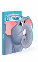 My First Shaped Board Book: Elephant