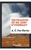 Finances of Sir John Kynnersley