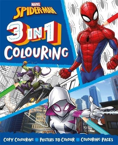 Marvel Spider-Man: 3-in-1 Colouring