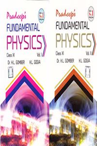 Pardeep Fundamental Physics for Class 11 (Set of 2 Volume) (2019-2020 Examination)