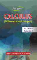 New College Calculus For B.A./B.Sc. I (1st Semester)
