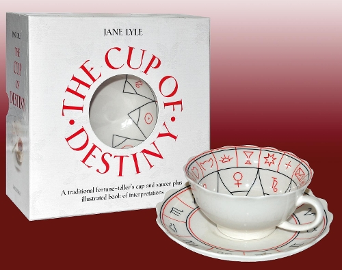 The The Cup of Destiny: A Traditional Fortune-Teller's Cup and Saucer Plus Illustrated Book of Interpretations(English)