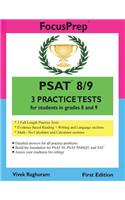 PSAT 8/9 3 Practice Tests