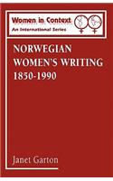 Norwegian Women's Writing 1850-1990