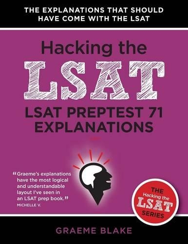 LSAT Preptest 71 Explanations