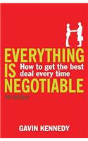 Everything is Negotiable