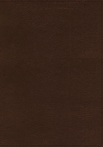 ESV, Thompson Chain-Reference Bible, Leathersoft, Brown, Red Letter, Thumb Indexed