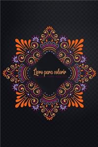 Livro para colorir Mandala para adultos