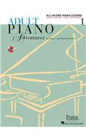 Adult Piano Adventures All-In-One Piano Course Book 1 (Book/Online Audio)