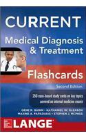 Current Medical Diagnosis and Treatment Flashcards, 2e