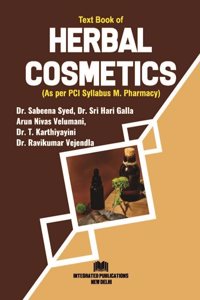 Text Book of Herbal Cosmetics (As Per PCI Syllabus M. Pharmacy) (ISBN No. 978-93-5834-902-3)