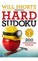 Will Shortz Presents Hard Sudoku Volume 1