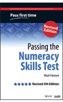 Passing the Numeracy Skills Test