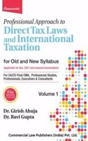 Commercial's Professional Approach to Direct Tax Laws and International Taxation (Set of 2 Volumes) for Old and New Syllabus - 42/edition