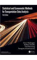 Statistical and Econometric Methods for Transportation Data Analysis