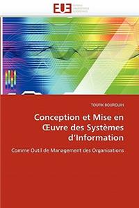 Conception Et Mise En Uvre Des Syst�mes d''information