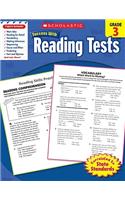 Scholastic Success with Reading Tests: Grade 3 Workbook