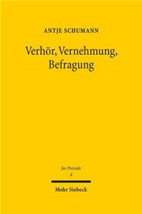 Verhör, Vernehmung, Befragung