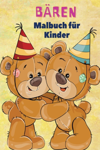 Bären Malbuch für Kinder