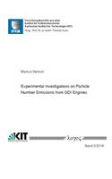 Experimental Investigations on Particle Number Emissions from Gdi Engines