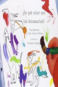 Â¿De que color son los dinosaurios? (Spanish Edition)