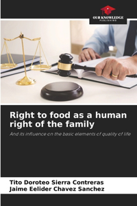 Right to food as a human right of the family