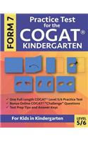 Practice Test for the CogAT Kindergarten Form 7 Level 5/6