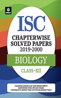 ISC Chapterwise Solved Papers Biology Class 12 for 2021 Exam