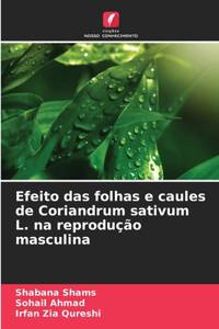 Efeito das folhas e caules de Coriandrum sativum L. na reprodução masculina