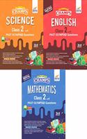 Olympiad Champs Science, Mathematics, English Class 2 with Past Questions
