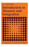 Introduction to Measure and Integration