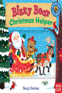 Bizzy Bear: Christmas Helper: (Interactive Holiday Board Book for Toddlers - With Sturdy Tabs and Slides to Push and Pull)(Bizzy Bear)