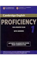 Cambridge English Proficiency 1 for Updated Exam Student's Book with Answers