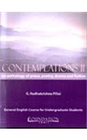 Contemplations II: An Anthology of Prose, Poetry, Drama and Fiction