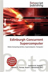Edinburgh Concurrent Supercomputer