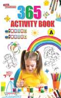 365 Activity Book for Kids Match the Pair, Find the Difference, Puzzles, Crosswords, Join the Dots, Colouring, Drawing and Brain Teasers