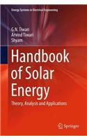 Handbook of Solar Energy