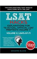 Explanations for '10 Actual, Official LSAT Preptests Volume V'