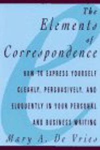 The Elements of Correspondence