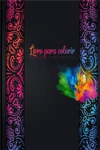 Livro para colorir Mandala para adultos