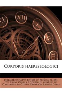 Corporis Haereseologici