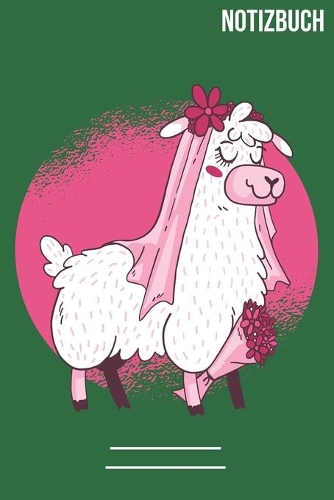 Notizbuch Gepunktet Llama Hochzeit