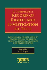 R.V. Bhuskute's Record of Rights and Investigation of Title - 2024 Edition