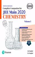 Complete Companion for JEE Main 2020 Chemistry Volume 1 | Previous 18 Year's AIEEE/JEE Mains Questions | Fifth Edition | By Pearson