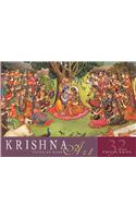 Krishna Art Postcard Book